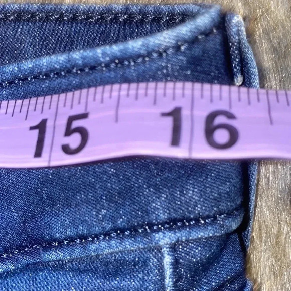 Levi’s strauss signature dark blue wash high  waisted super skinny jeans - Picture 8 of 15